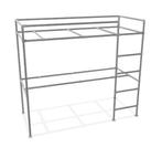 Hoogslaper van steigerbuis, Ophalen, Eenpersoons, Zo goed als nieuw, 200 cm