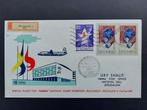 Luchtpost envelop Bucharest - Jerusalem uit 1968 (L179), Postzegels en Munten, Brieven en Enveloppen | Buitenland, Ophalen of Verzenden
