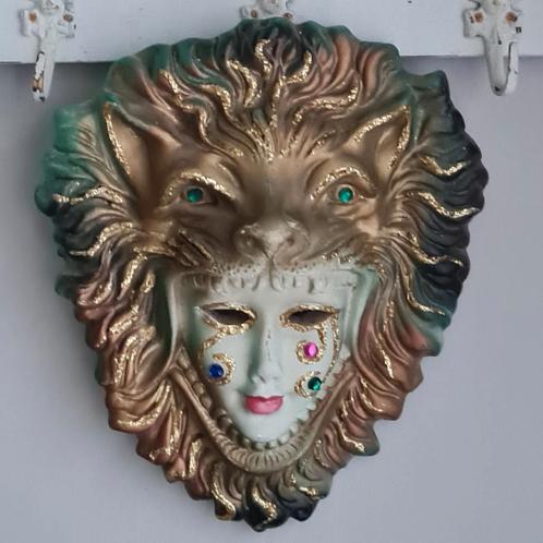 Venetiaans masker/wanddecoratie, Huis en Inrichting, Woonaccessoires | Wanddecoraties, Gebruikt, Ophalen of Verzenden