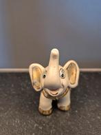 Olifant Beeldje - lollo wit geel doosje object decoratie, Ophalen of Verzenden