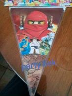 ninjago vlaggenlijn nr S670, Hobby en Vrije tijd, Feestartikelen, Ophalen of Verzenden, Nieuw, Versiering, Verjaardag
