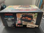 Sunbeam Gas BBQ tafelmodel met lavastenen en thermometer., Sunbeam, Gebruikt, Ophalen