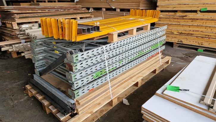 Stelling palletstelling ( 218 ), Huis en Inrichting, Kasten | Stellingkasten, Gebruikt, Ophalen