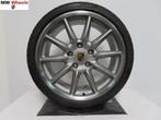 Porsche 911 997 Carrera sport 19 inch velgen 4 S zomerbanden, Auto-onderdelen, Banden en Velgen, 19 inch, Gebruikt, Banden en Velgen