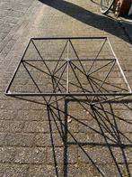 Orginele vintage Paola Piva salontafel Alanda, Gebruikt, 50 tot 100 cm, Glas, Minder dan 50 cm