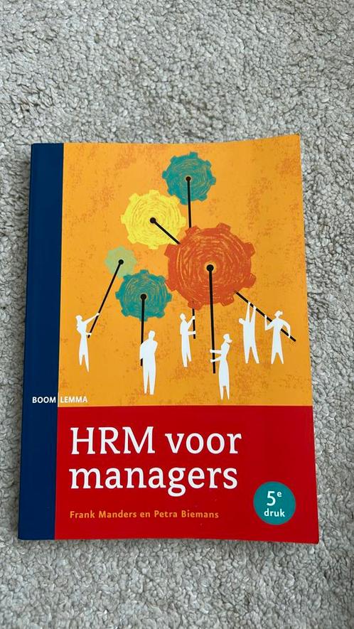 Frank Manders - HRM voor managers, Boeken, Wetenschap, Zo goed als nieuw, Sociale wetenschap, Ophalen of Verzenden