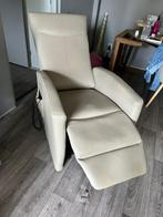 Sta op stoel, Huis en Inrichting, Fauteuils, Ophalen of Verzenden, Gebruikt, Leer, 75 tot 100 cm
