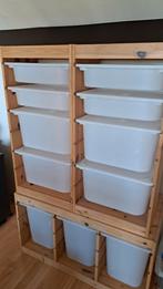 Ikea Trofast kasten met diverse maten bakken, Ophalen, Gebruikt, 5 laden of meer, Minder dan 100 cm