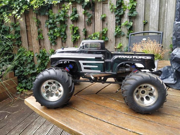 kyosho Mad Force Kruiser nitro Ke 25, Hobby en Vrije tijd, Modelbouw | Radiografisch | Auto's, Gebruikt, Auto onroad, Nitro, Schaal 1:8