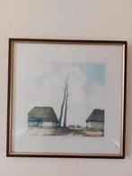 Aquarel schilderijtje, Antiek en Kunst, Ophalen of Verzenden