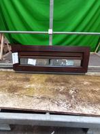 Kunststof Vast kozijn  b103 x h35 cm Bruin hout -1778-, Kunststof, Raamkozijn, Niet ingevuld, Nieuw