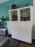 Besta vitrine kast, Ikea, Huis en Inrichting, Kasten | Vitrinekasten, Ophalen, Overige materialen, Gebruikt, 100 tot 150 cm
