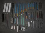 Partij met 129 draaibeitels, vierkant en stomp-gelast, Doe-het-zelf en Verbouw, Draaibanken, Ophalen, Gebruikt, Onderdeel