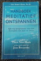 Handboek meditatief ontspannen, Boeken, Esoterie en Spiritualiteit, Gelezen, Overige typen, Joh. Kabat Zinn, Ophalen of Verzenden