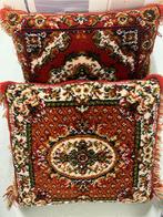 Smyrna Sierkussens - Uniek en Decoratief… per stuk, Ophalen of Verzenden, Gebruikt, Rood, Vierkant