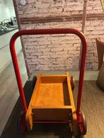 Houten loop kar, Kinderen en Baby's, Speelgoed | Houten speelgoed, Ophalen, Gebruikt, Duw- of Trekspeelgoed