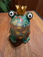 Kikker spaarpot met kroon pomme pidou, Overige materialen, Minder dan 50 cm, Minder dan 50 cm, Ophalen of Verzenden