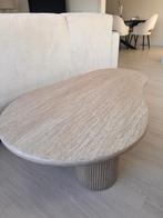 Organische salontafel met vlek, Huis en Inrichting, Tafels | Salontafels, Ophalen, Kunststof, 100 tot 150 cm, 50 tot 100 cm