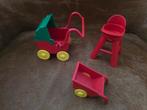 Lego Duplo, Poppenwagen, Kinderstoel en Kruiwagen Set, Ophalen of Verzenden, Zo goed als nieuw, Duplo