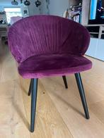Velvet stoel, Huis en Inrichting, Stoelen, Ophalen, Overige materialen, Overige kleuren, Zo goed als nieuw