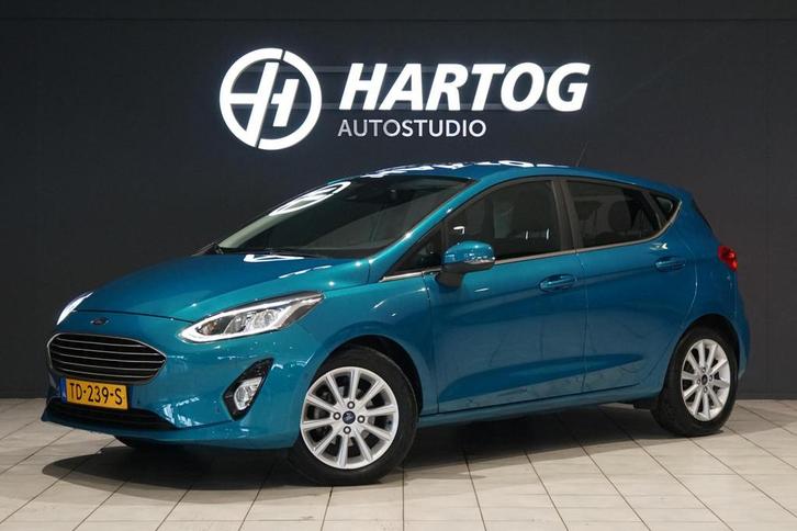 Ford Fiesta 1.0 EcoBoost Titanium + CAMERA / APPLE CARPLAY, Auto's, Ford, Bedrijf, Te koop, Fiësta, ABS, Airbags, Airconditioning