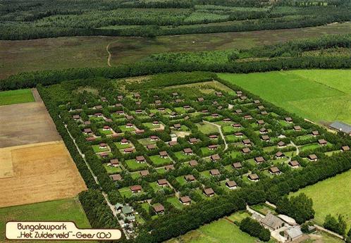 Bungalowpark Het Zuiderveld - Gees [Dr.] - luchtfoto - infor, Verzamelen, Ansichtkaarten | Nederland, Ongelopen, Utrecht, 1940 tot 1960