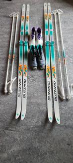 Blizzard Langlauf Set - Ski's, Schoenen & Stokken, Ophalen, Carve, Ski's, Gebruikt