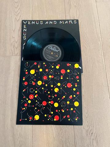 Lp Wings ‘ Venus and Mars’ incl posters 1975 beschikbaar voor biedingen