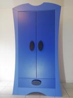 Kinderkast Kledingkast blauwe kast tienerkamer, Kinderen en Baby's, Kinderkamer | Commodes en Kasten, Ophalen, Zo goed als nieuw