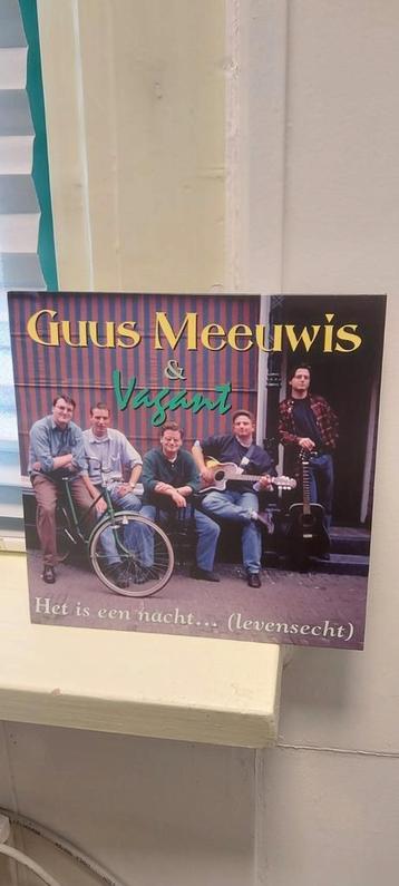 Vinyl single Guus Meeuwis en Vagant - Het is een nacht  beschikbaar voor biedingen