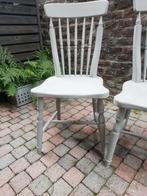 Leuke houten stoelen, Huis en Inrichting, Ophalen, Vintage, Zo goed als nieuw, Vier