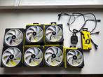 Corsair iCue RGB Link fans - 6x QX140 en 1x QX120 -, Computers en Software, Ophalen of Verzenden, Zo goed als nieuw, Luchtkoeling