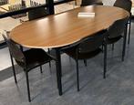 Partij  vintage kantinestoelen 45 st en diverse tafels 12 st, Ophalen of Verzenden, Gebruikt