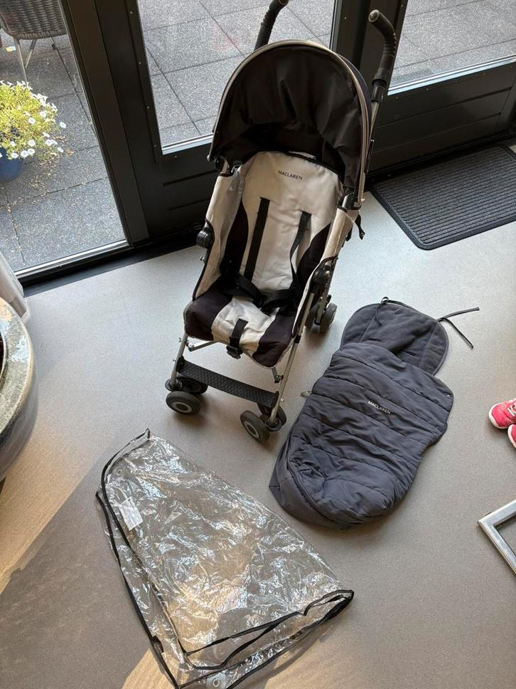 Buggy kinderwagen Maclaren quest incl regen - en winterhoes, Kinderen en Baby's, Buggy's, Zo goed als nieuw, Maclaren, Regenhoes