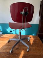 Vintage Stol Kamnik bureaustoel Niko Kralj, Huis en Inrichting, Ophalen, Gebruikt, Rood, Bureaustoel