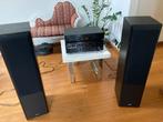 Hoogwaardige cd/receiver/speaker 2.1 set Yamaha, Magnat, 2.1-systeem, 70 watt of meer, Zo goed als nieuw, Overige spelers