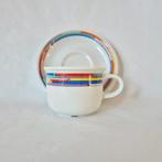 Vintage koffieset van 4 Arzberg Daily Rainbow kop en schotel, Huis en Inrichting, Zie omschrijving, Verzenden, Zie omschrijving