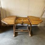 Tuintafel – uitschuifbaar - massief teakhout - TTM Wonen, Verzenden, Www.ttmwonen.nl, Teakhout, Nieuw