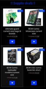 Afgeprijsde comic supplies., Eén comic, Verzenden, Zo goed als nieuw, Europa
