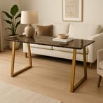 2 Marmeren Tafels - Stijlvol Design, Huis en Inrichting, Tafels | Eettafels, 50 tot 100 cm, Tot twee personen, Zo goed als nieuw