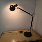 Italiaanse Artemide bureaulamp, black edition, Huis en Inrichting, Lampen | Tafellampen, Gebruikt, 50 tot 75 cm, Design, Ophalen of Verzenden