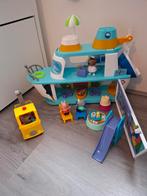 Peppa pig cruiseschip + opa hond takelauto, Ophalen, Zo goed als nieuw