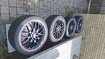 Abarth Fiat 500 velgen met winterbanden 17 inch zie tekst, Auto-onderdelen, Gebruikt, Velg(en), 17 inch, Personenwagen