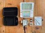 Complete Nintendo 3DS XL Wit + 3 spellen, Spelcomputers en Games, Spelcomputers | Nintendo 2DS en 3DS, Ophalen of Verzenden, Wit