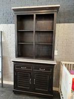 Donkere Buffet kast, Ophalen, 100 tot 150 cm, 200 cm of meer, Zo goed als nieuw