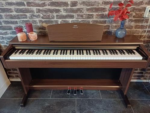 Yamaha Arius YDP-140 - Gratis bezorging!, Muziek en Instrumenten, Piano's, Gebruikt, Piano, Bruin, Digitaal, Ophalen