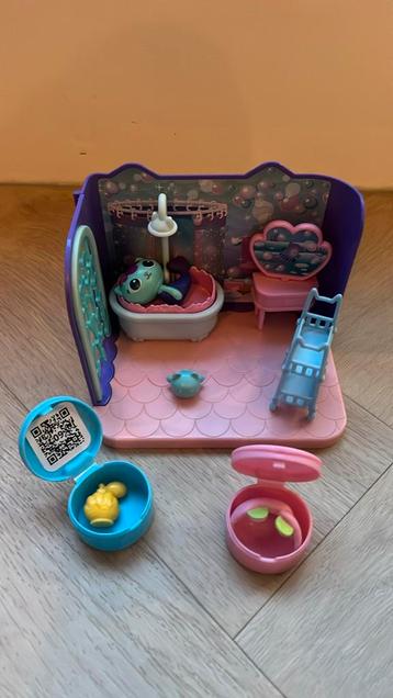 Gabby’s poppenhuis meerminkat’s badkamer beschikbaar voor biedingen