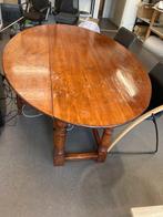 Kersenhouten ovale eettafel, hangoor., Huis en Inrichting, Tafels | Eettafels, Ophalen, Gebruikt, 100 tot 150 cm, 200 cm of meer