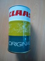 Claas original spaarpot, olievat. (landbouw/tractor) metaal, Verzamelen, Ophalen of Verzenden, Zo goed als nieuw, Metaal of Blik