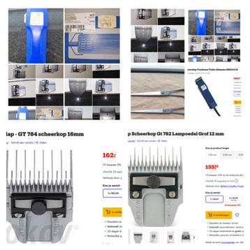  PROF.aesculap voor zware vervilte dubbele vachten  3/5/7 mm beschikbaar voor biedingen